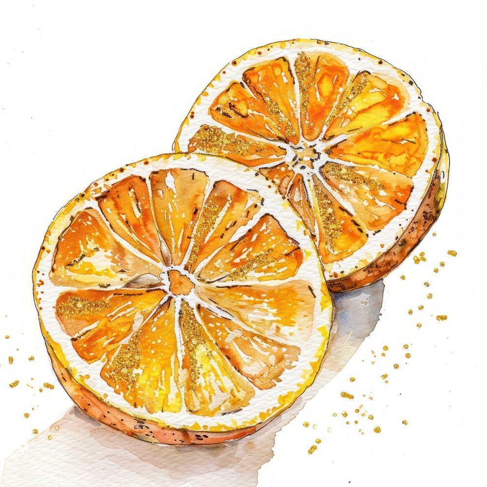Halved citrus grapefruit produce orange.