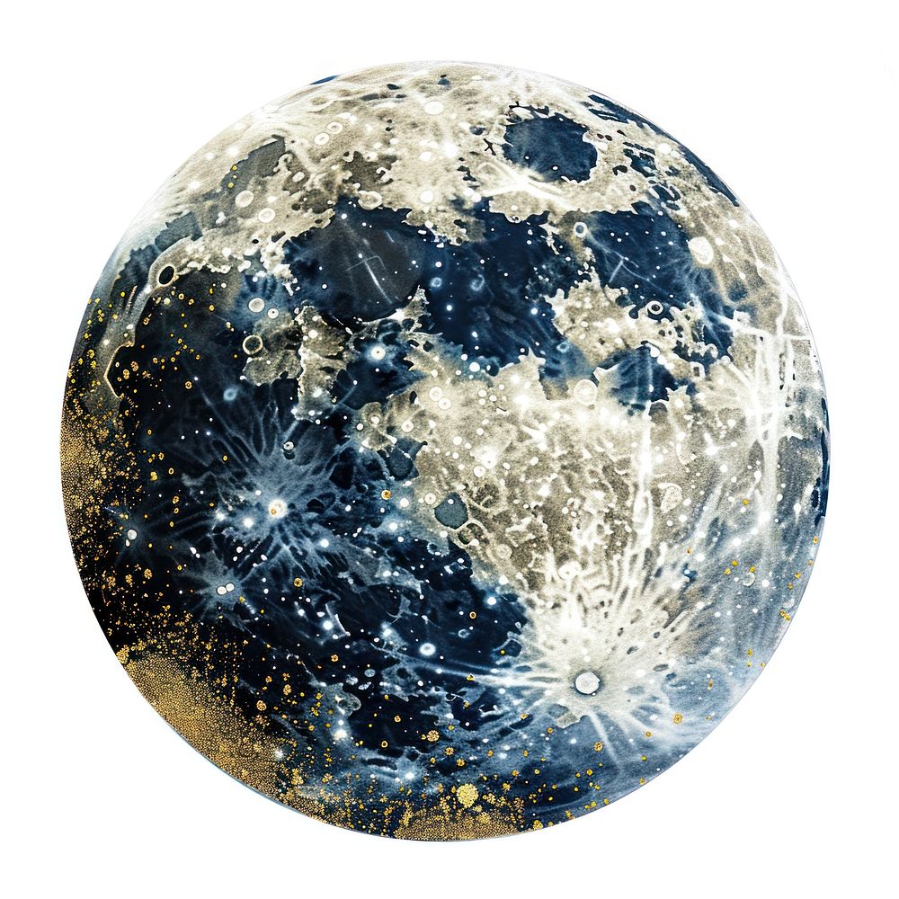 Moon astronomy sphere planet.