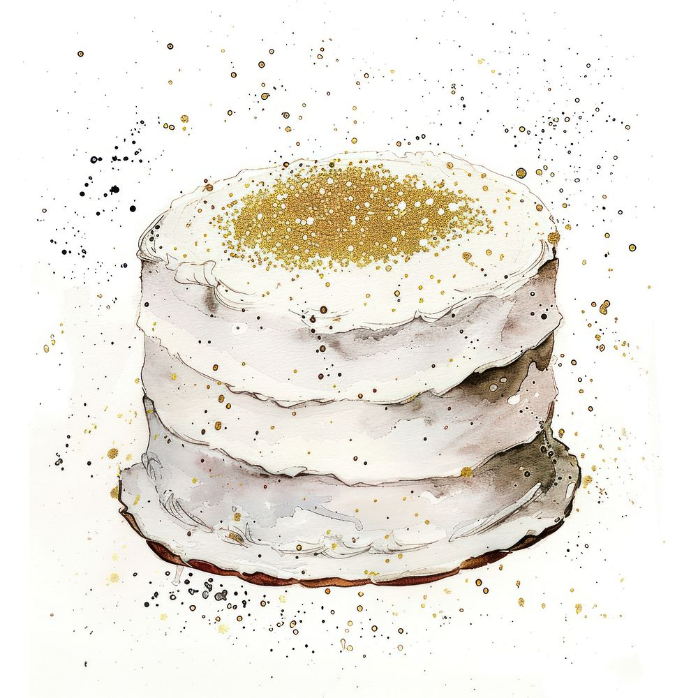 White cake dessert wedding pancake.