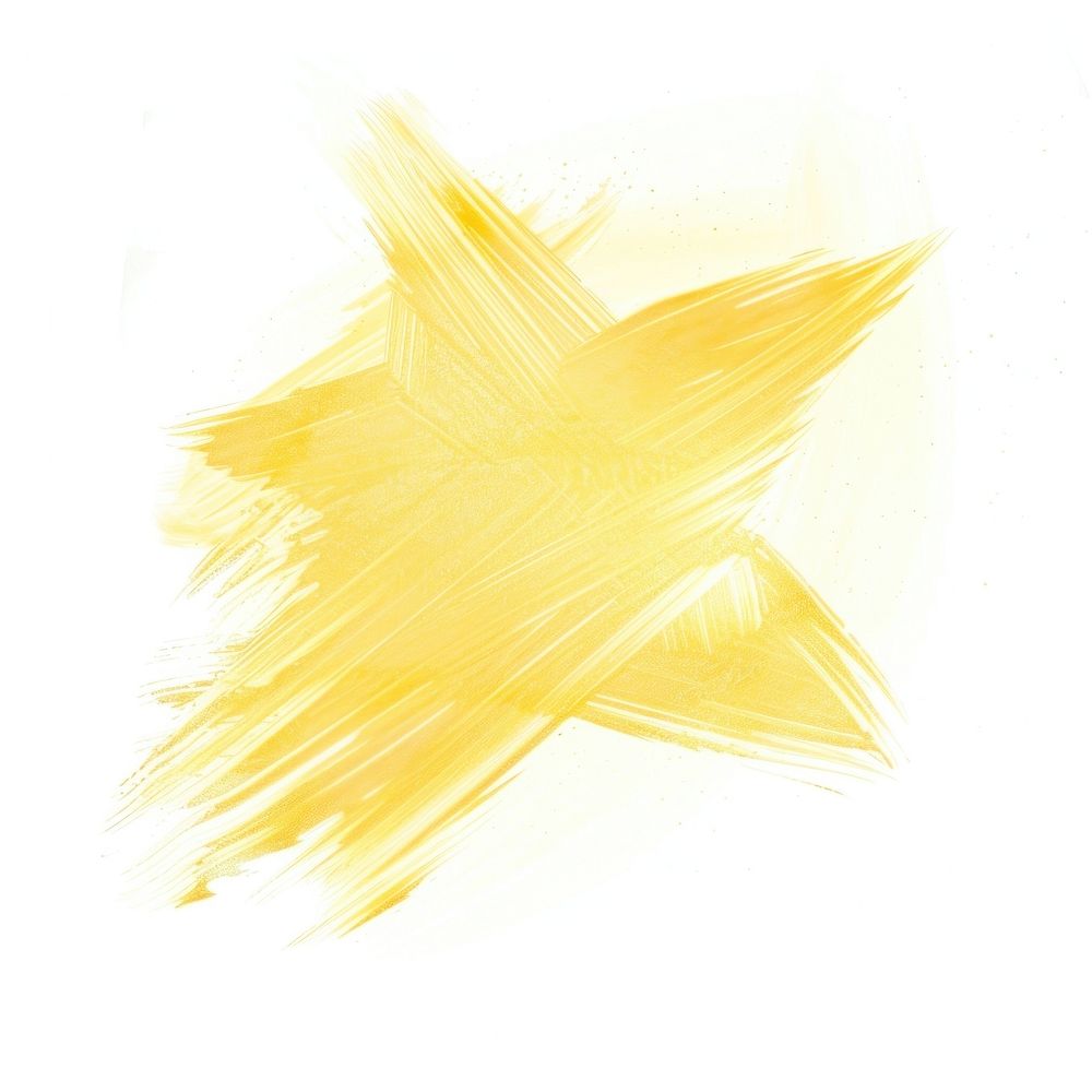 Star shape brush strokes backgrounds yellow paper.