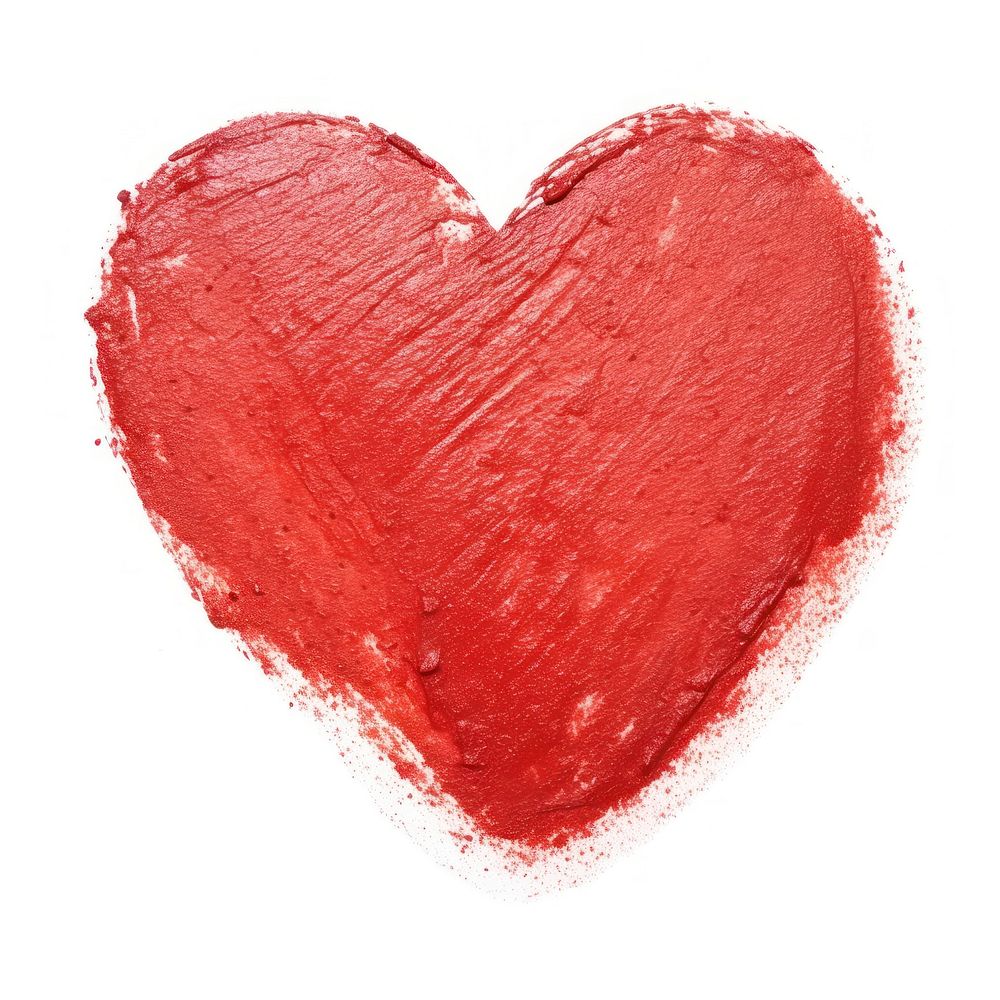 Heart shape brush strokes backgrounds red white background.