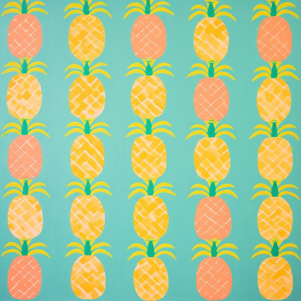 Giant pineapples pattern.
