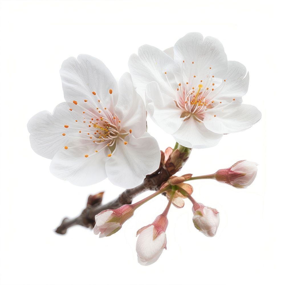 One sakura blossom bonfire flower anther.