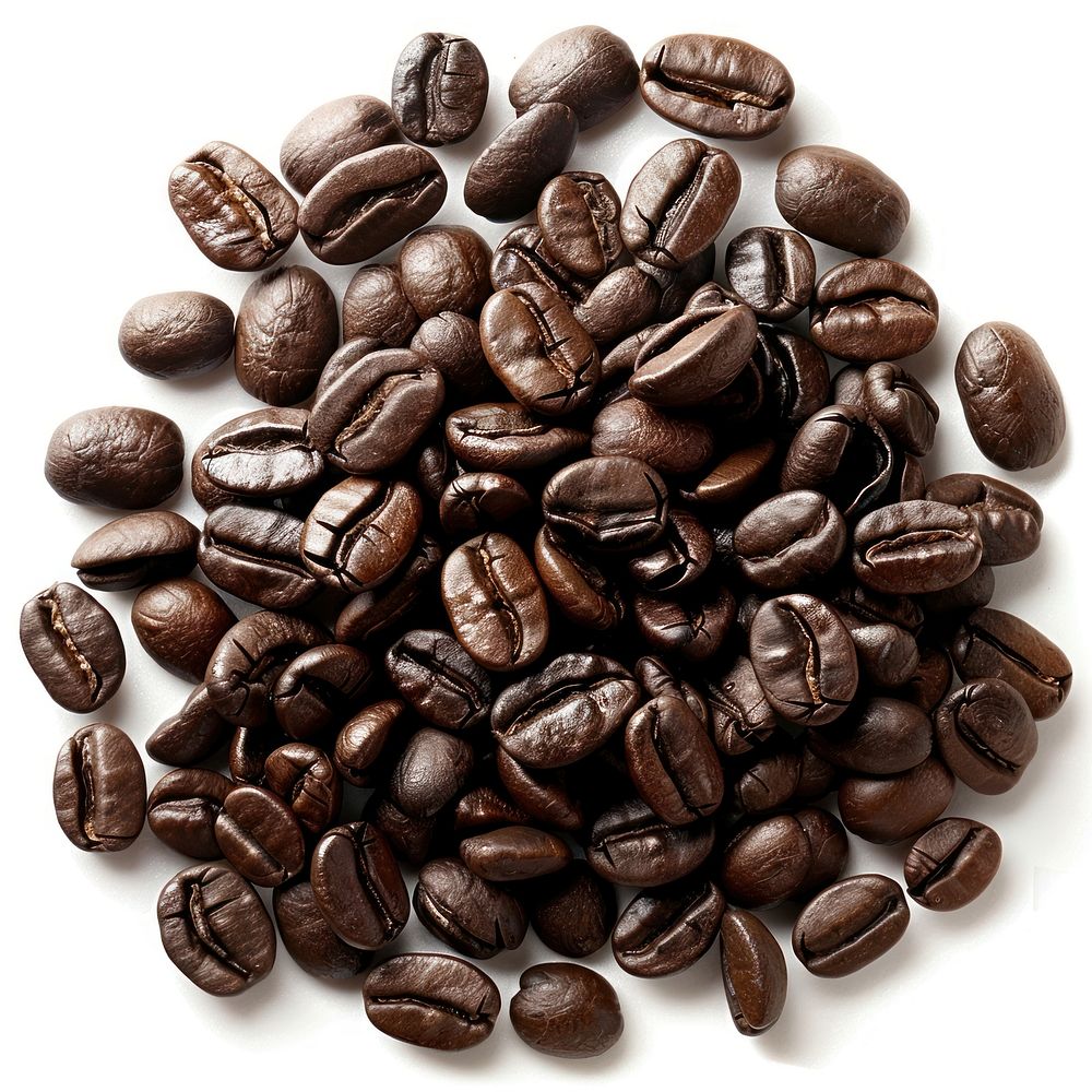 A bunch of coffee beverage drink coffee beans.
