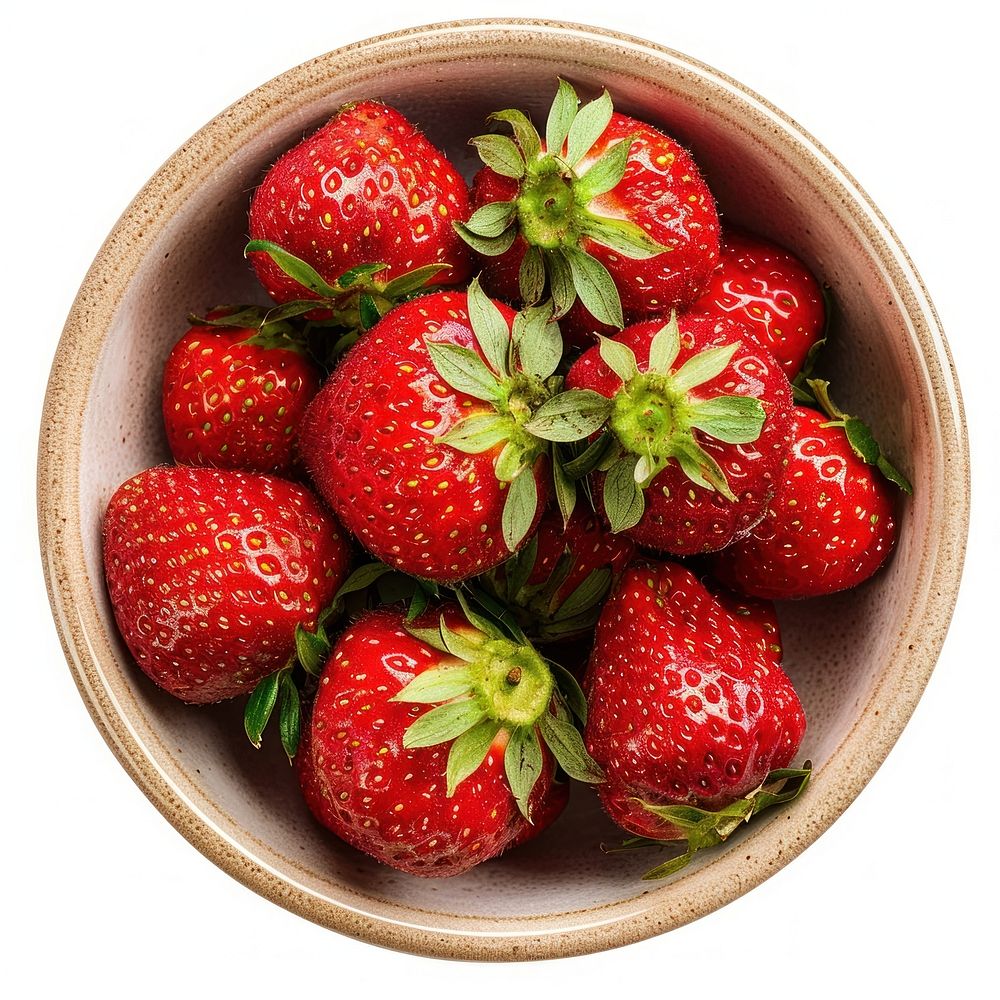 Fruit strawberries bowl strawberry produce plant.
