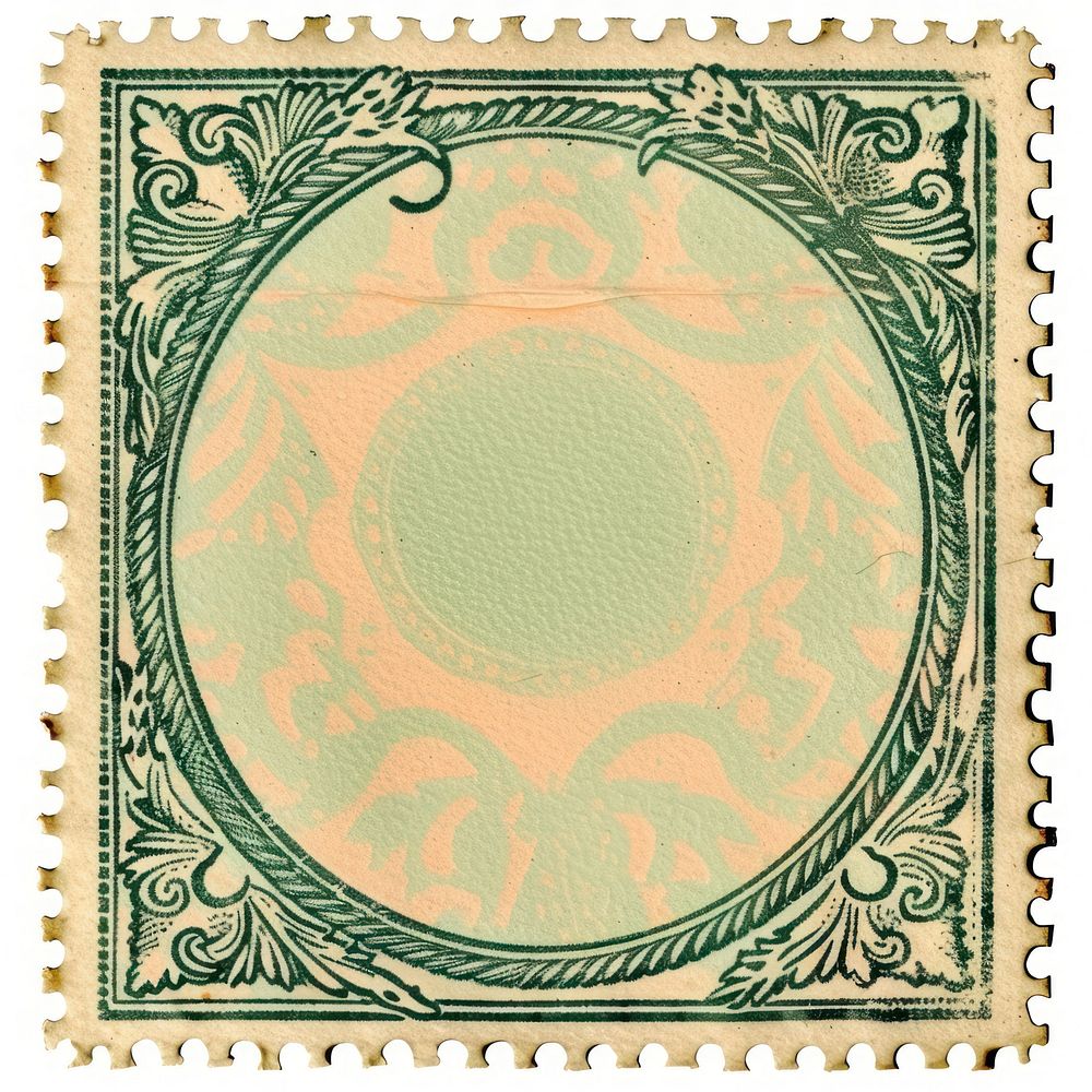 Vintage postage stamp backgrounds paper rectangle.