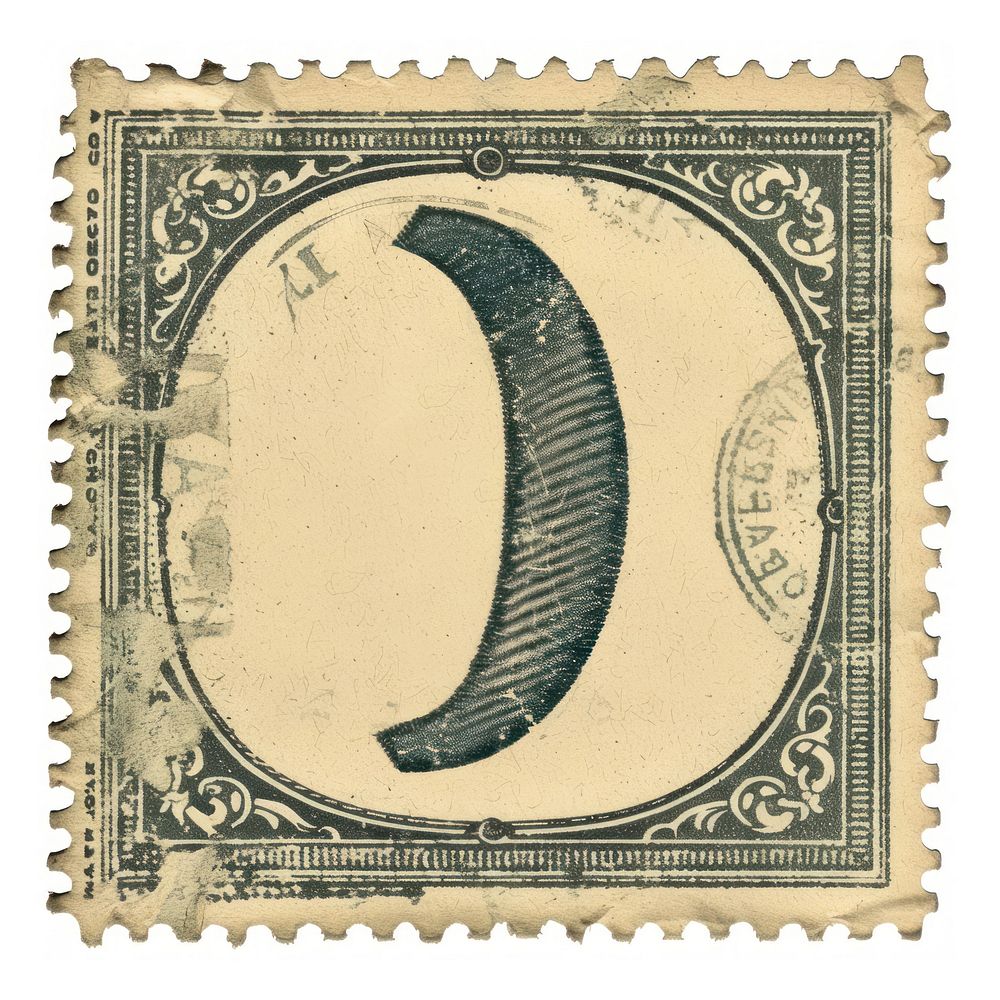 Postage stamp right parenthesis backgrounds symbol paper.