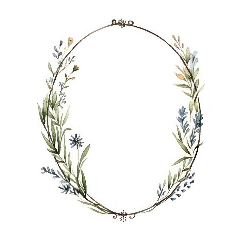 Vintage frame wildflower necklace jewelry pattern.