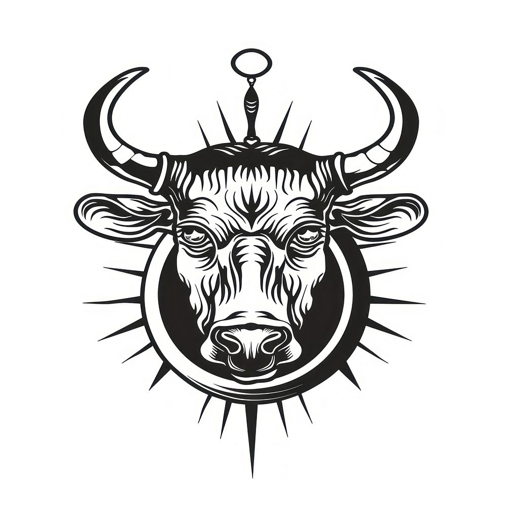 Bull livestock buffalo cattle.
