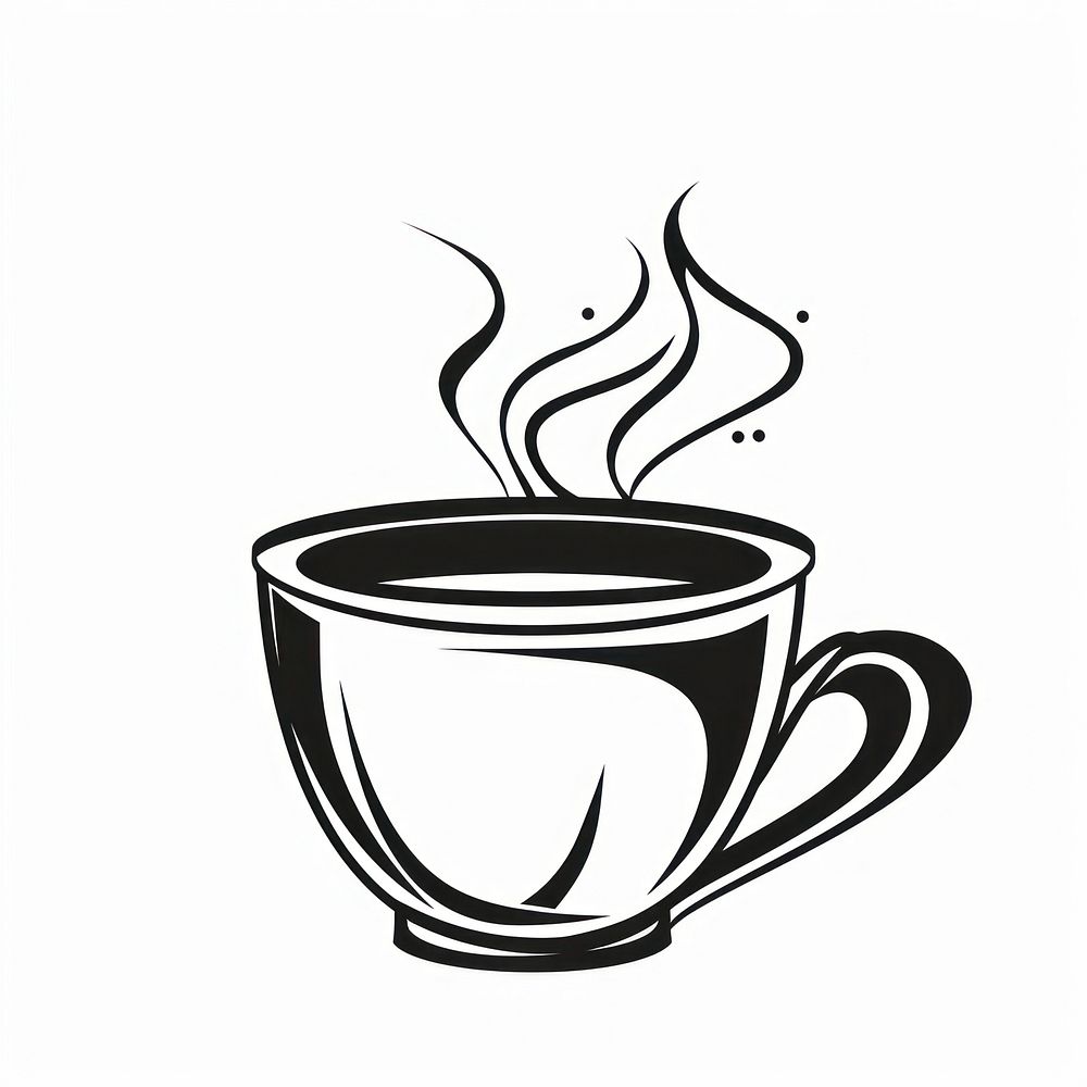 Coffee cup drink logo mug.