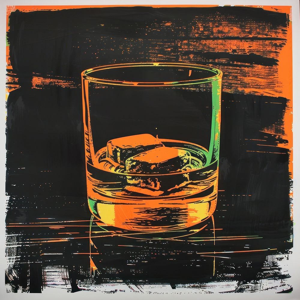 Art whiskey alcohol whisky.