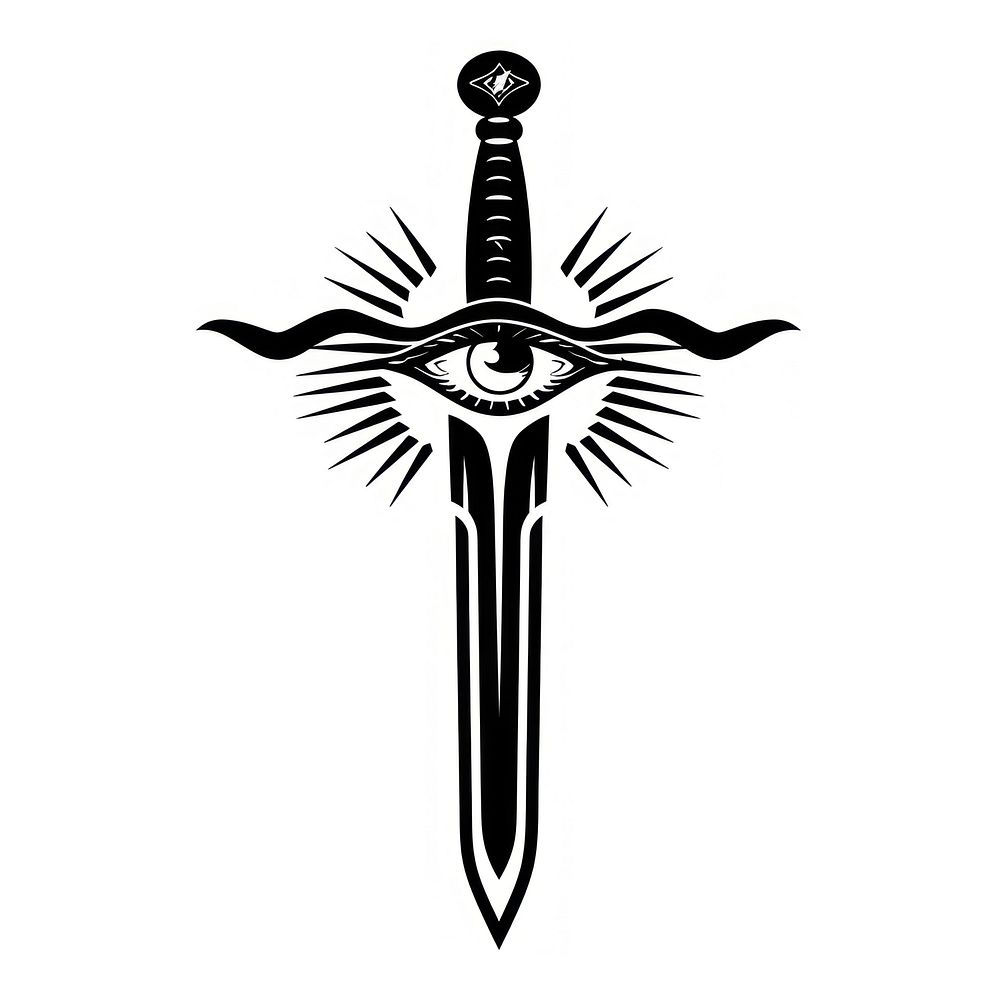 Sword symbol cross sword.