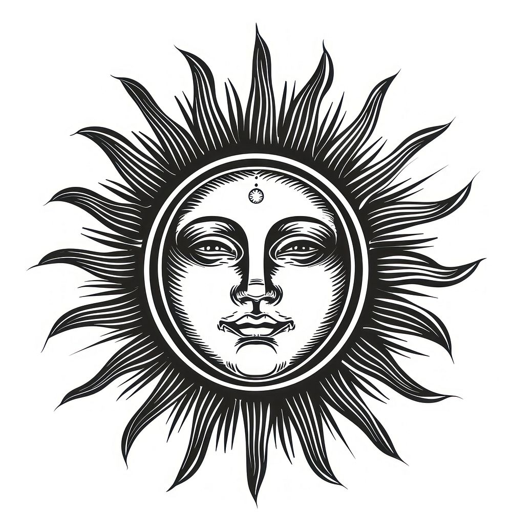 Sun drawing sketch representation. | Premium Photo Illustration - rawpixel