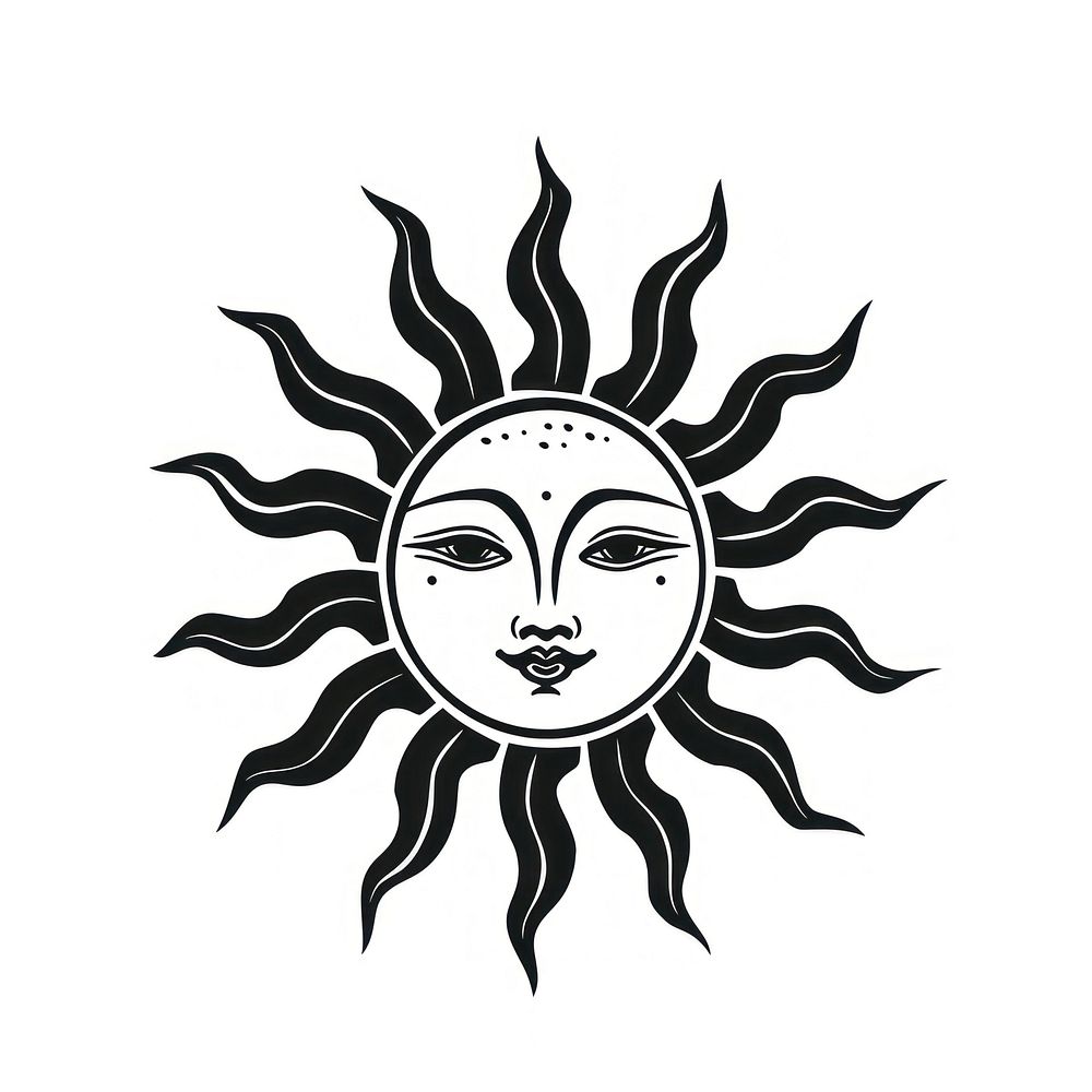 Sun logo representation creativity.