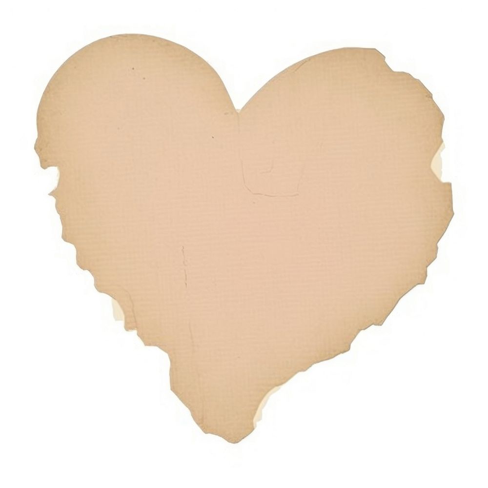 Heart ripped paper backgrounds white background textured.