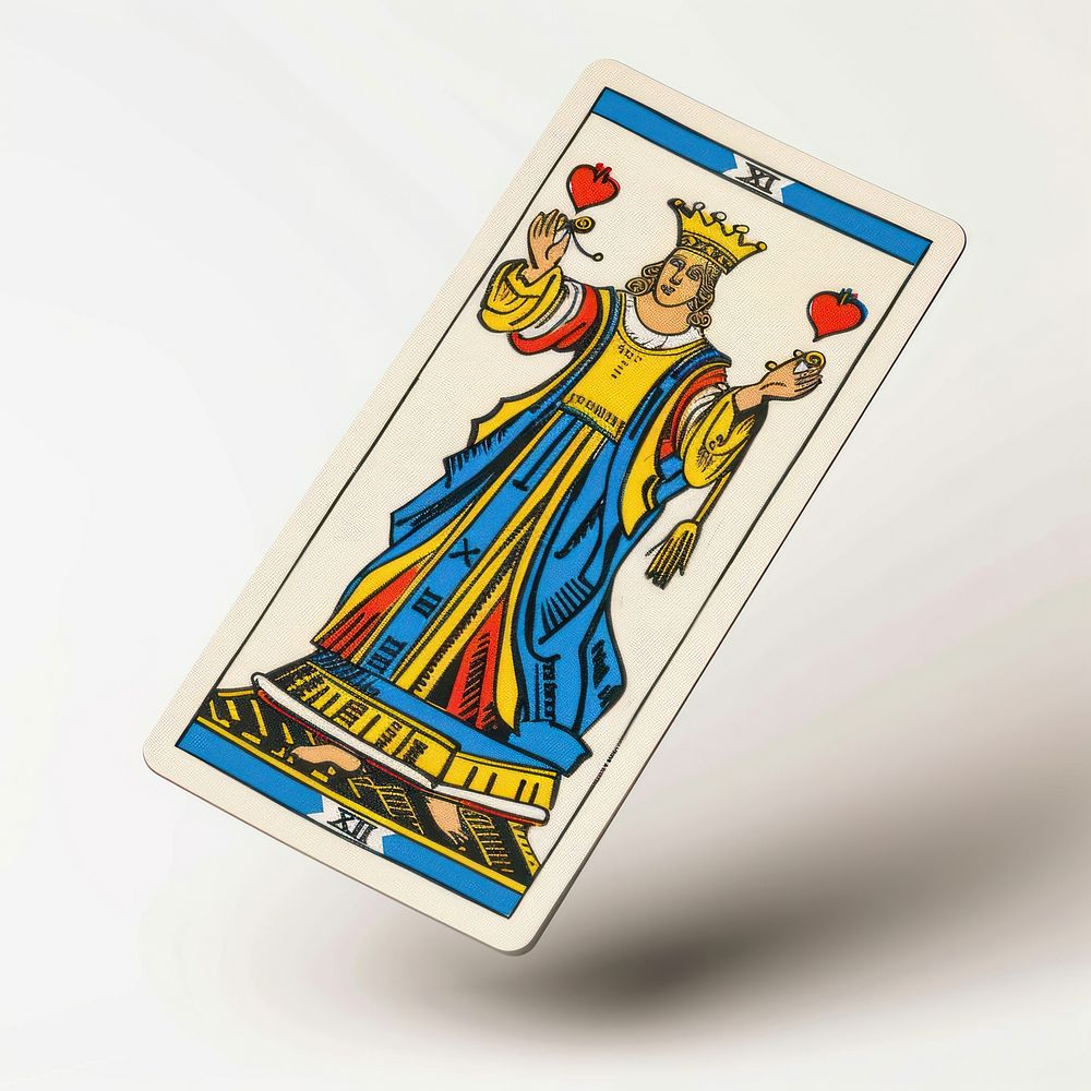 A tarot card cards representation creativity.