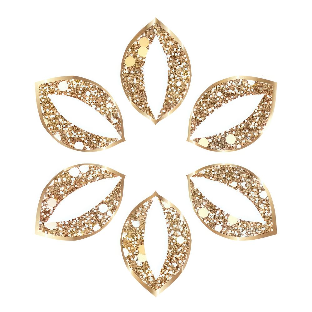 Frame glitter flower shape accessories chandelier accessory.