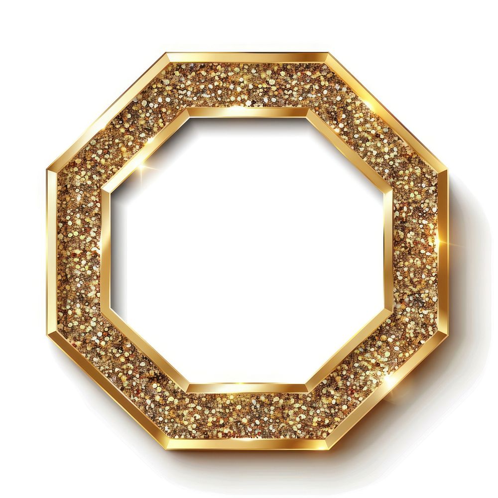 Frame glitter octagon shape accessories photography chandelier.
