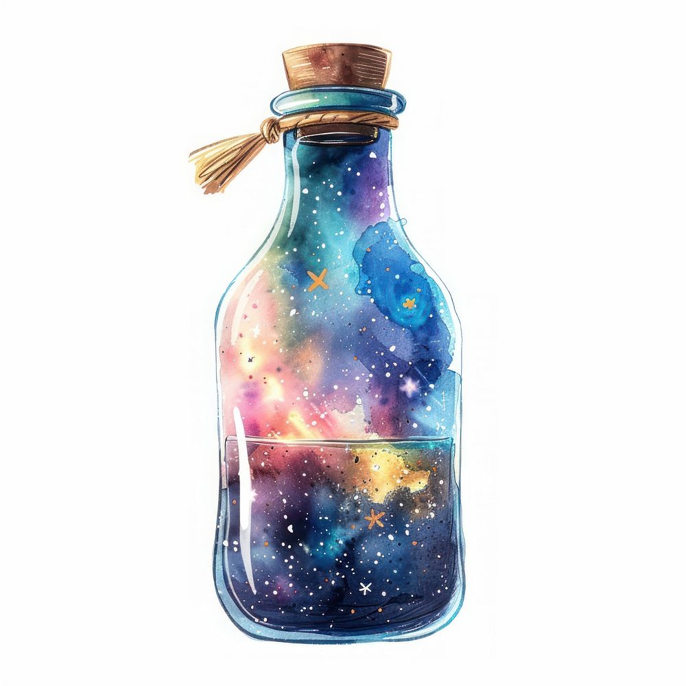 Bottle shaker glass jar.