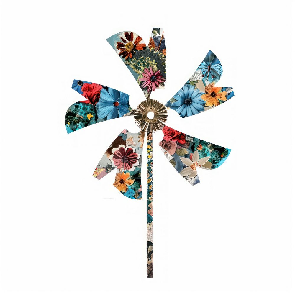 Flower Collage Windmill invertebrate accessories anisoptera.
