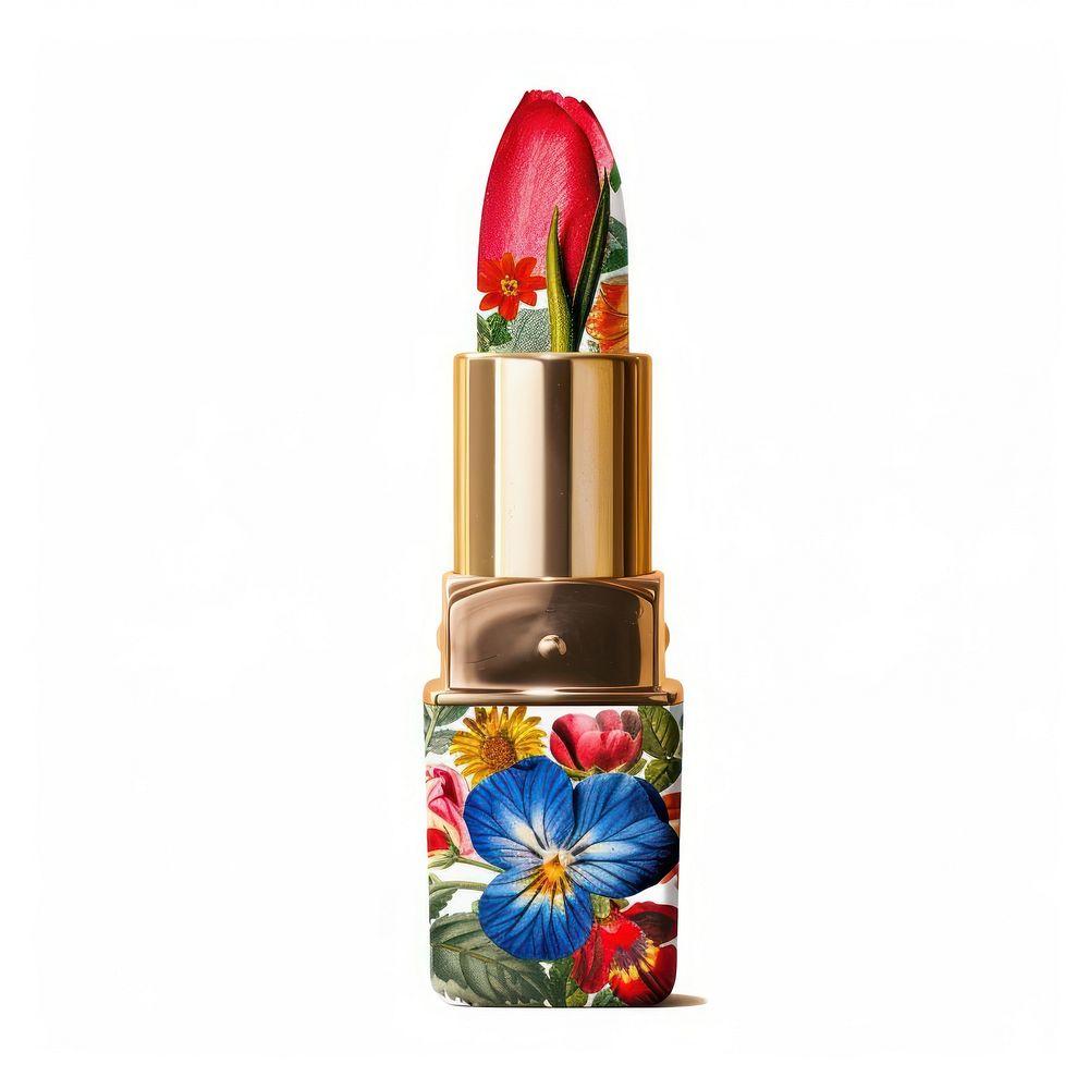 Flower Collage lipstick flower cosmetics blossom.