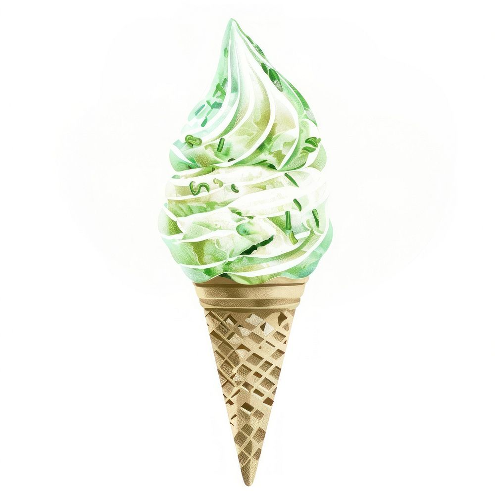 Mint leaf Collage Ice cream ice cream dessert creme.