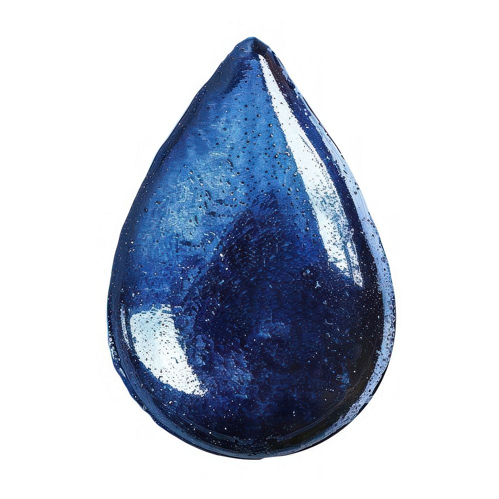 Water Drop Shaped Risograph style accessories accessory gemstone.