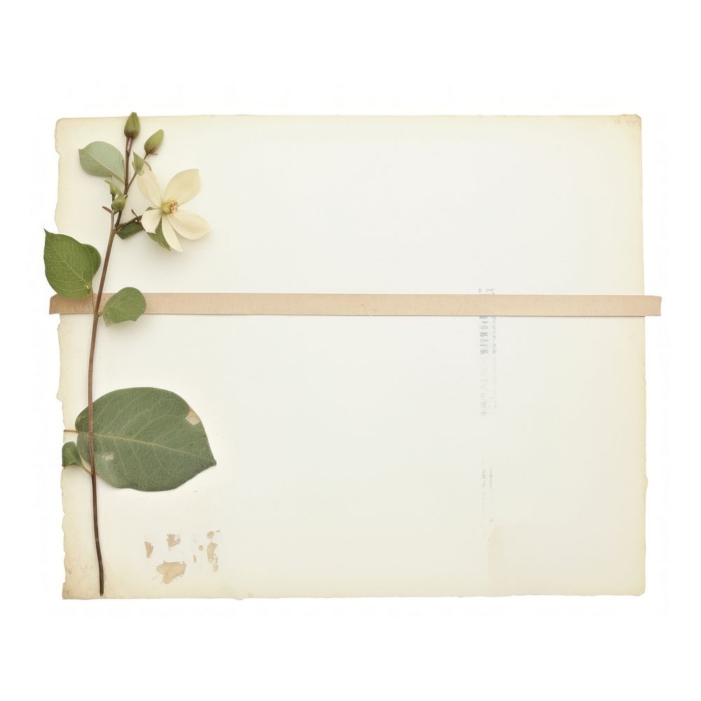 Moonflower ephemera letterbox envelope blossom.
