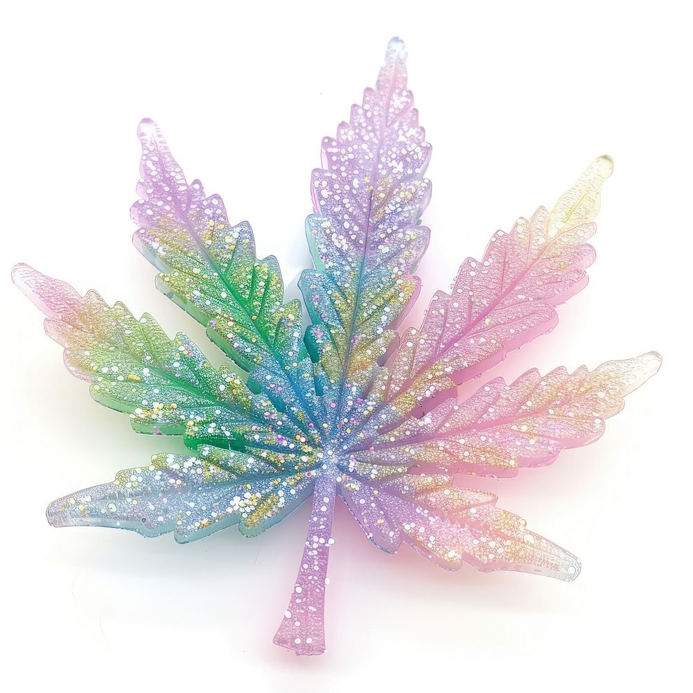 3d jelly glitter Marijuana accessories chandelier accessory.