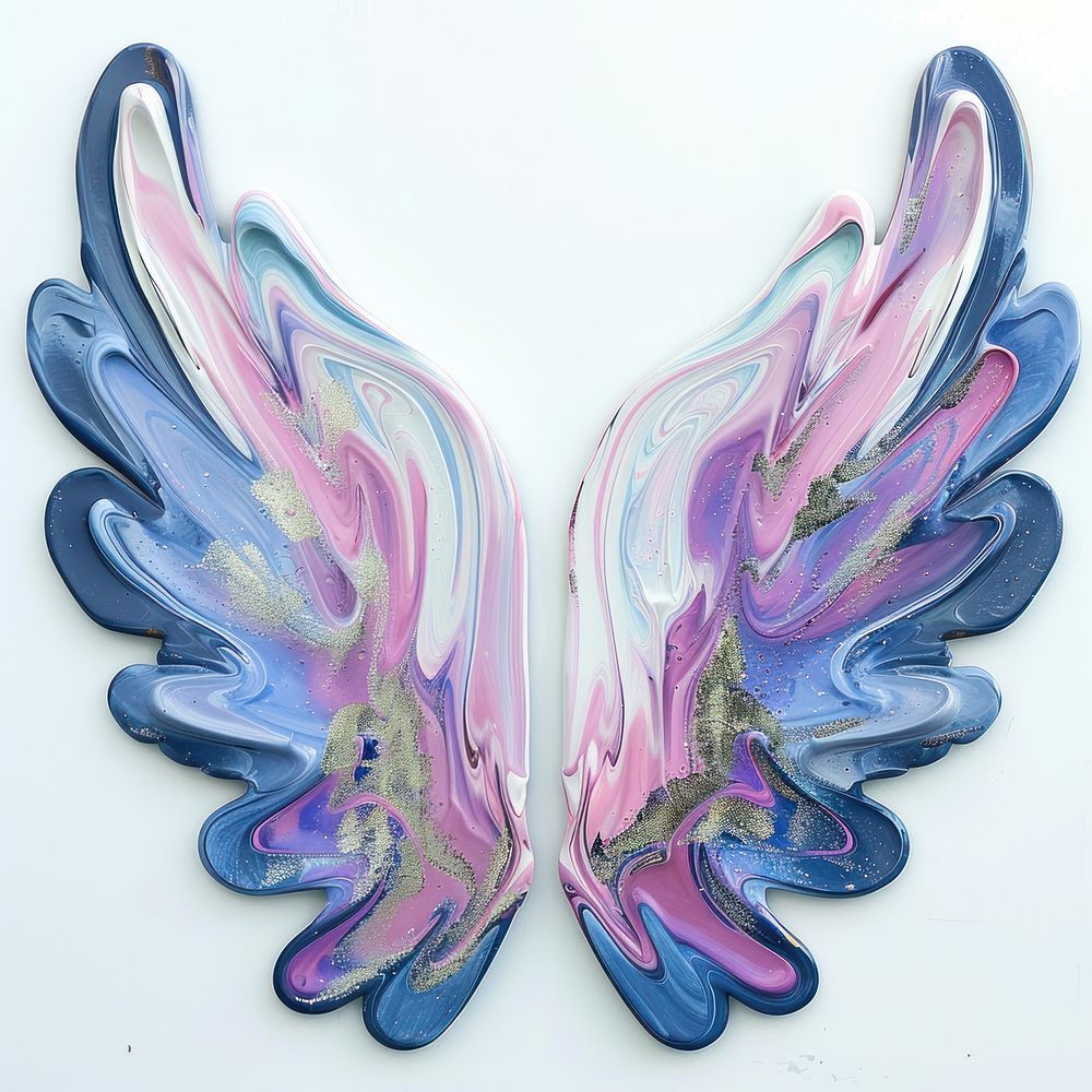 Acrylic pouring wings accessories accessory painting.