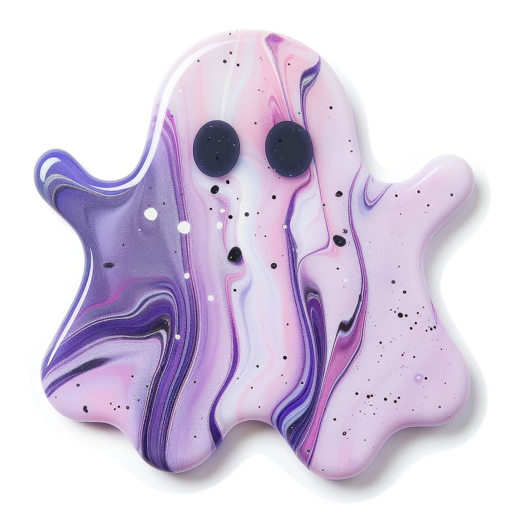 Acrylic pouring Ghost accessories accessory gemstone.