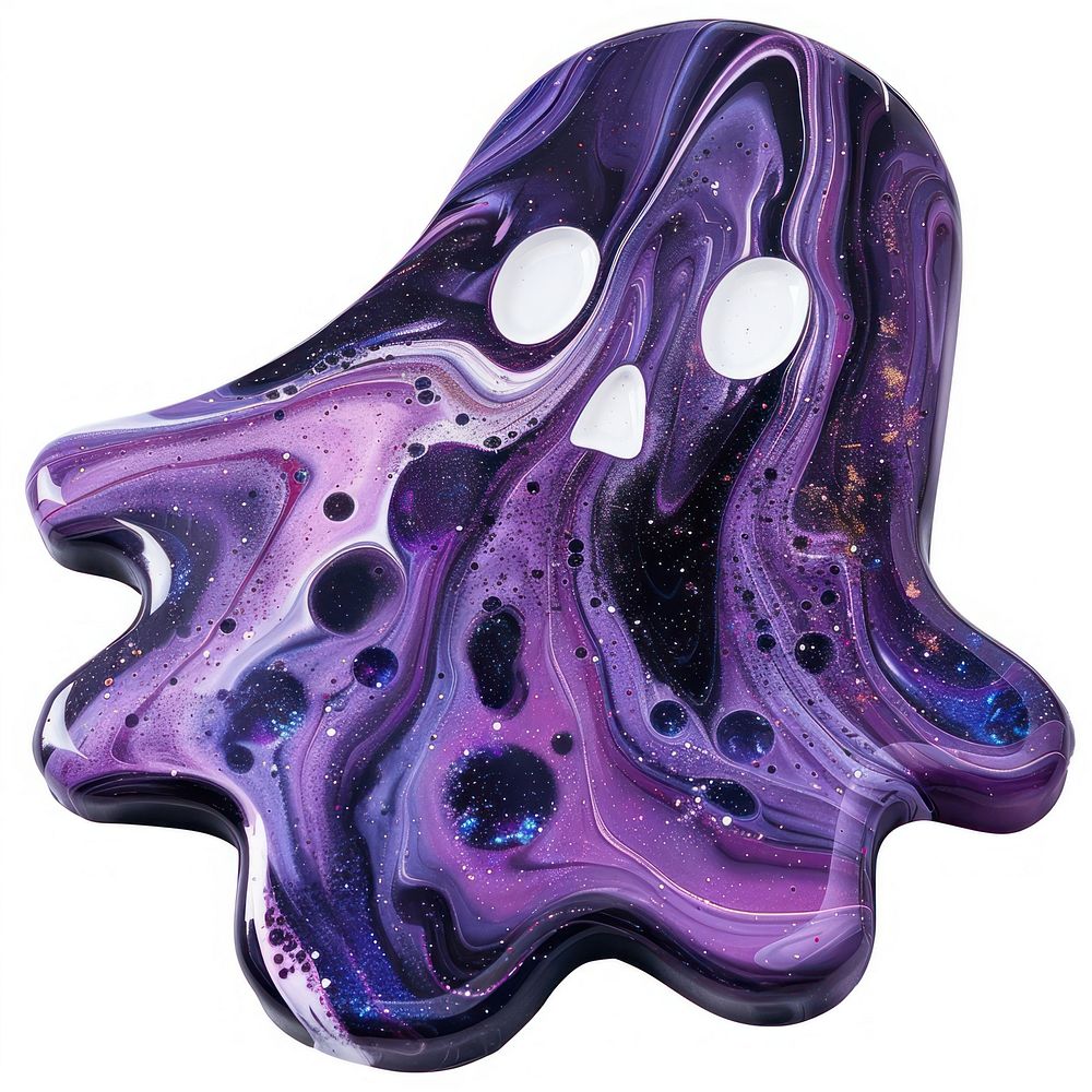 Acrylic pouring Ghost accessories accessory gemstone.