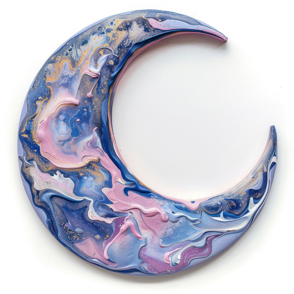 Acrylic pouring Moon moon accessories accessory.