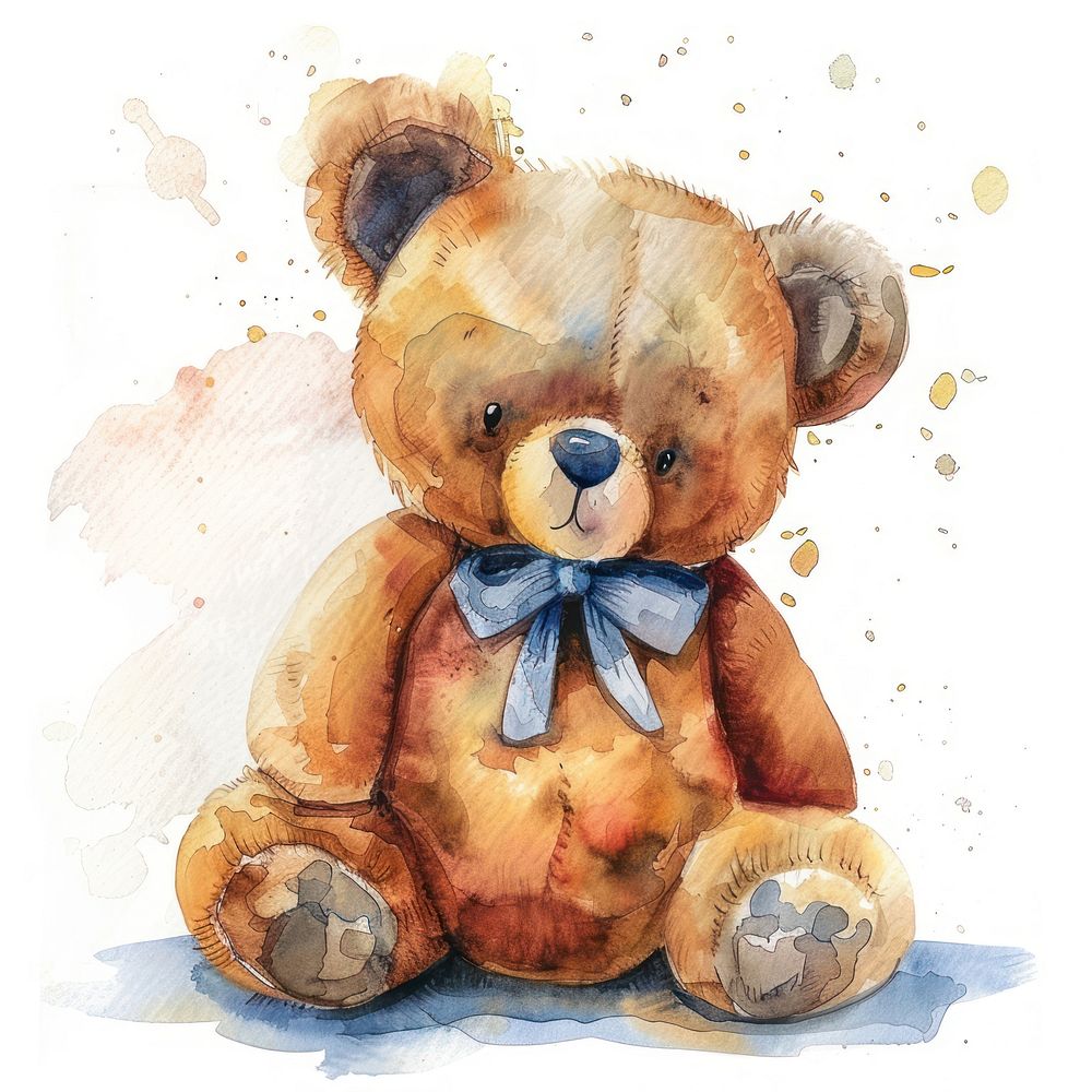Teddy bear toy.