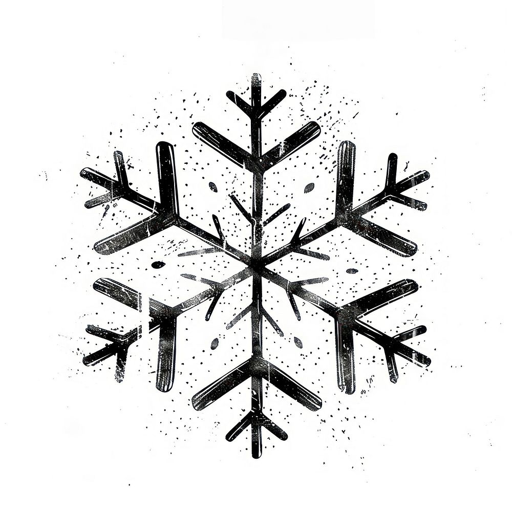 Snowflake outdoors nature symbol.