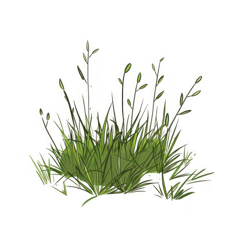 Aesthetic of grass seasoning plant food.