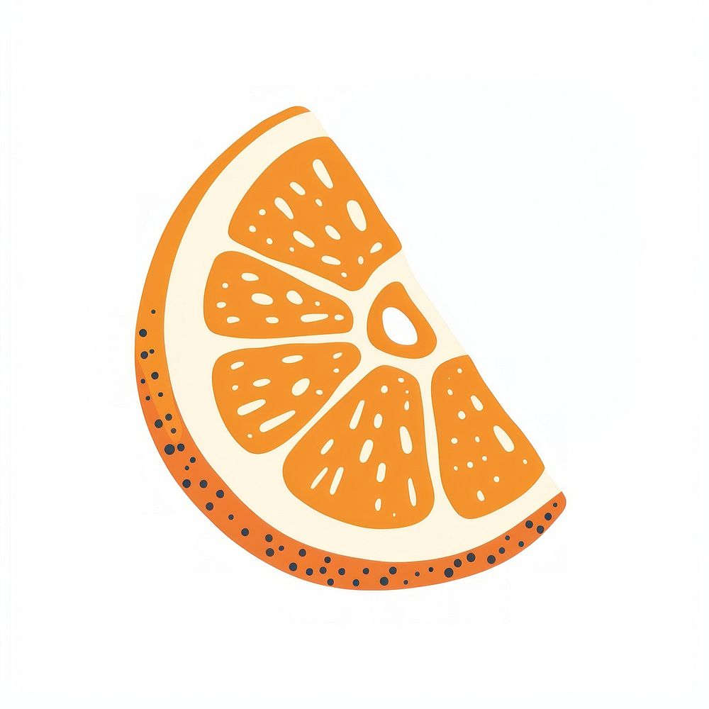 Boho Orange logo orange grapefruit produce.