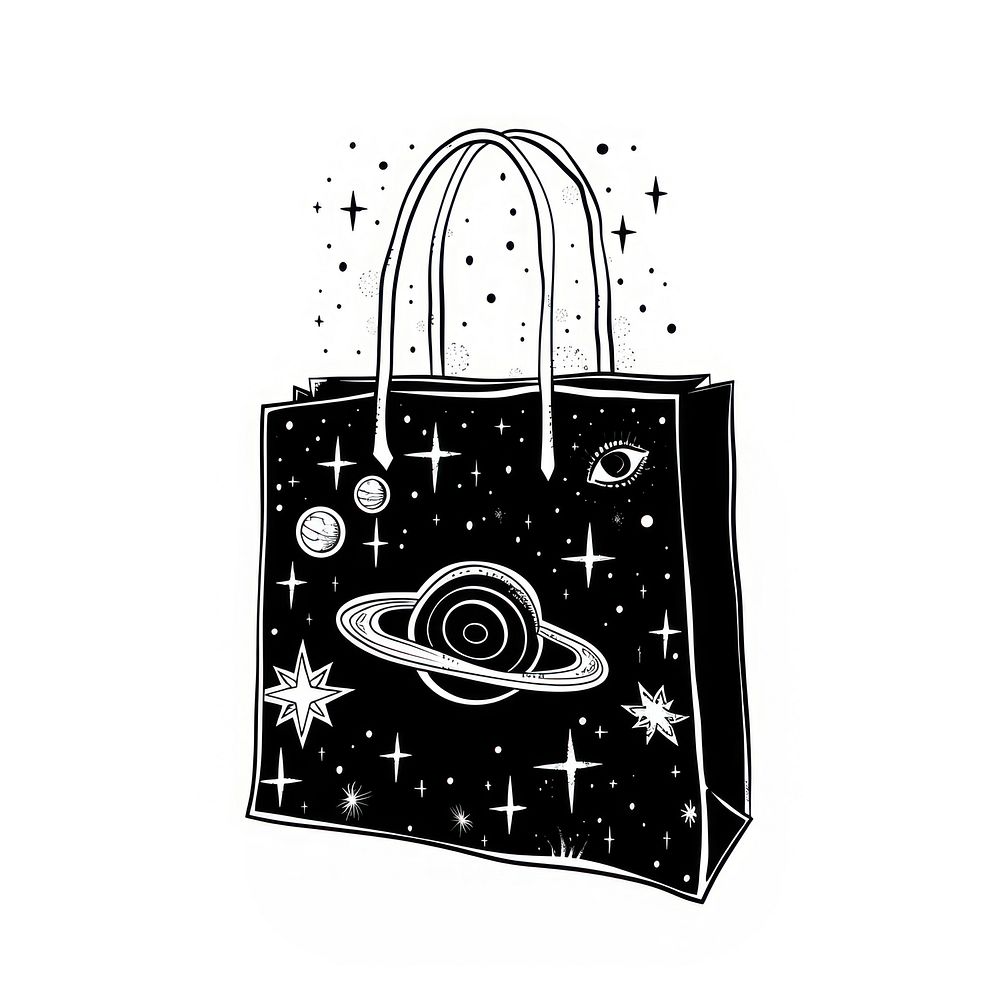 Surreal aesthetic shopping bag logo accessories accessory handbag.