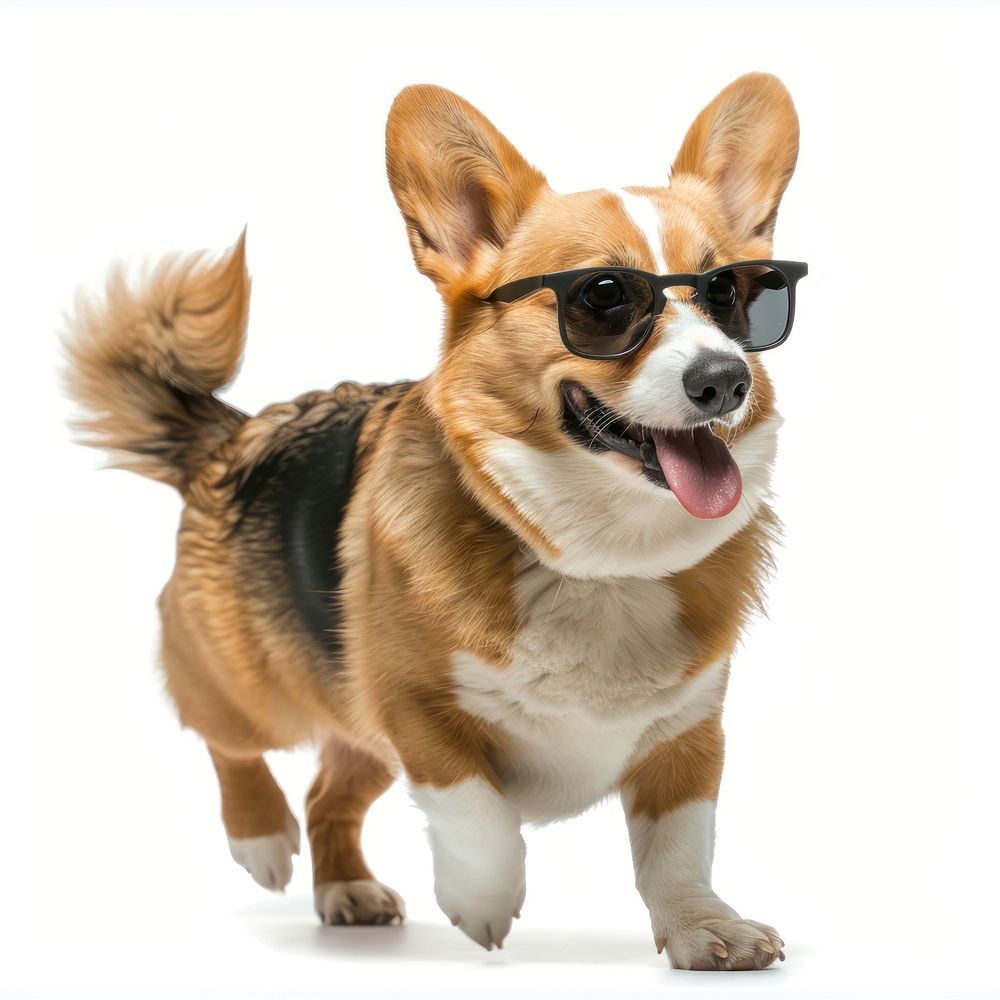 Corgi wearing sunglasses accessories accessory animal.