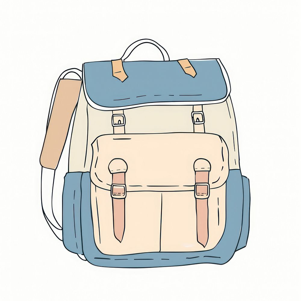 Minimalist symmetrical school bag accessories accessory backpack.