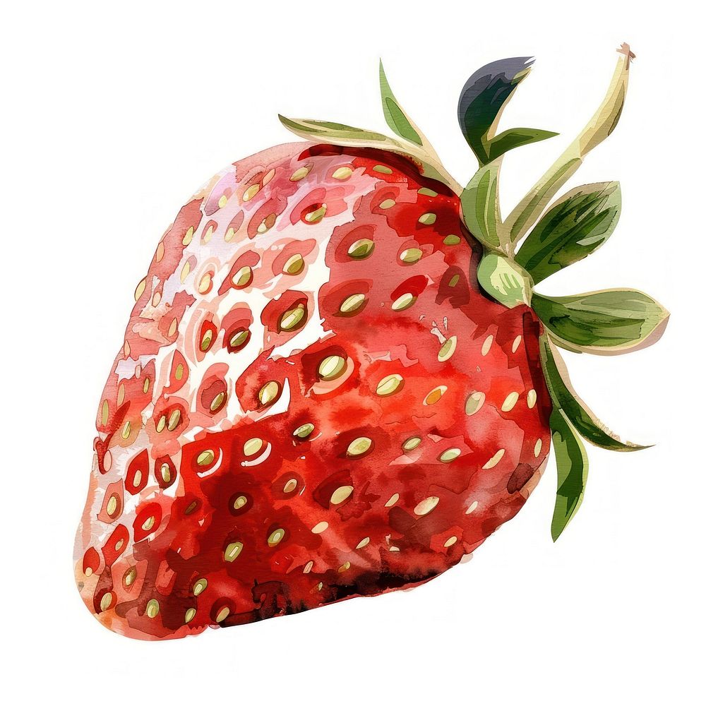 Cute strawberry produce diaper fruit.