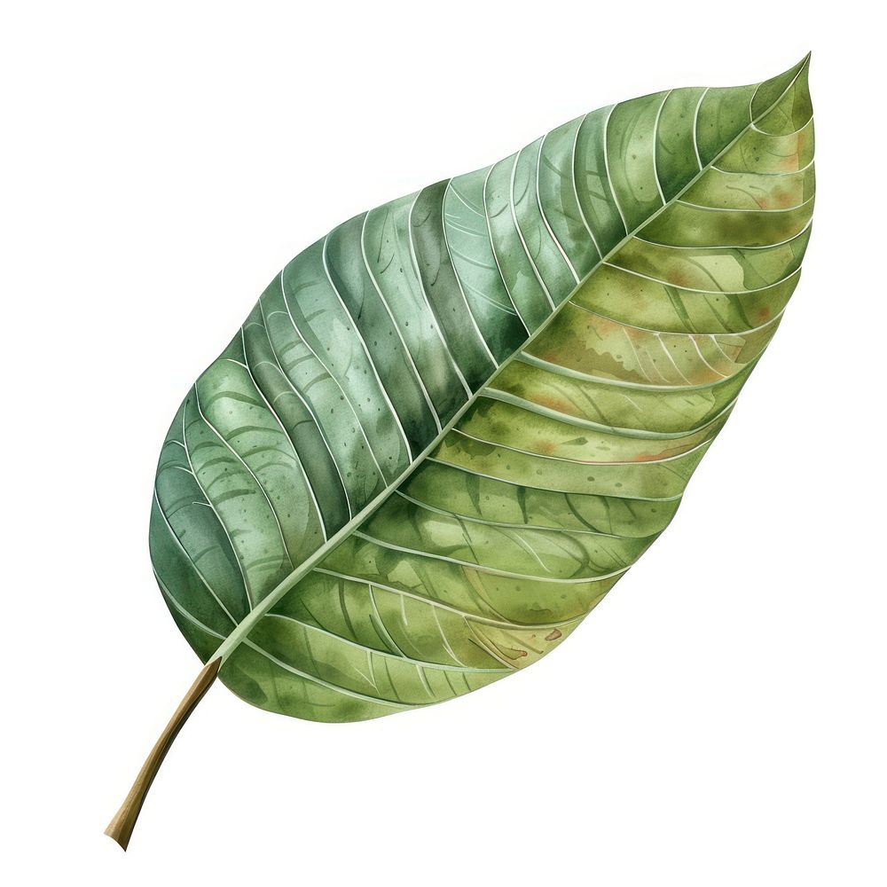 Cute tropical leaves tobacco plant leaf.