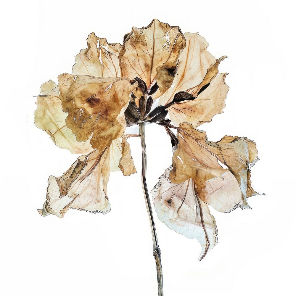 Dried flower art accessories illustrated.