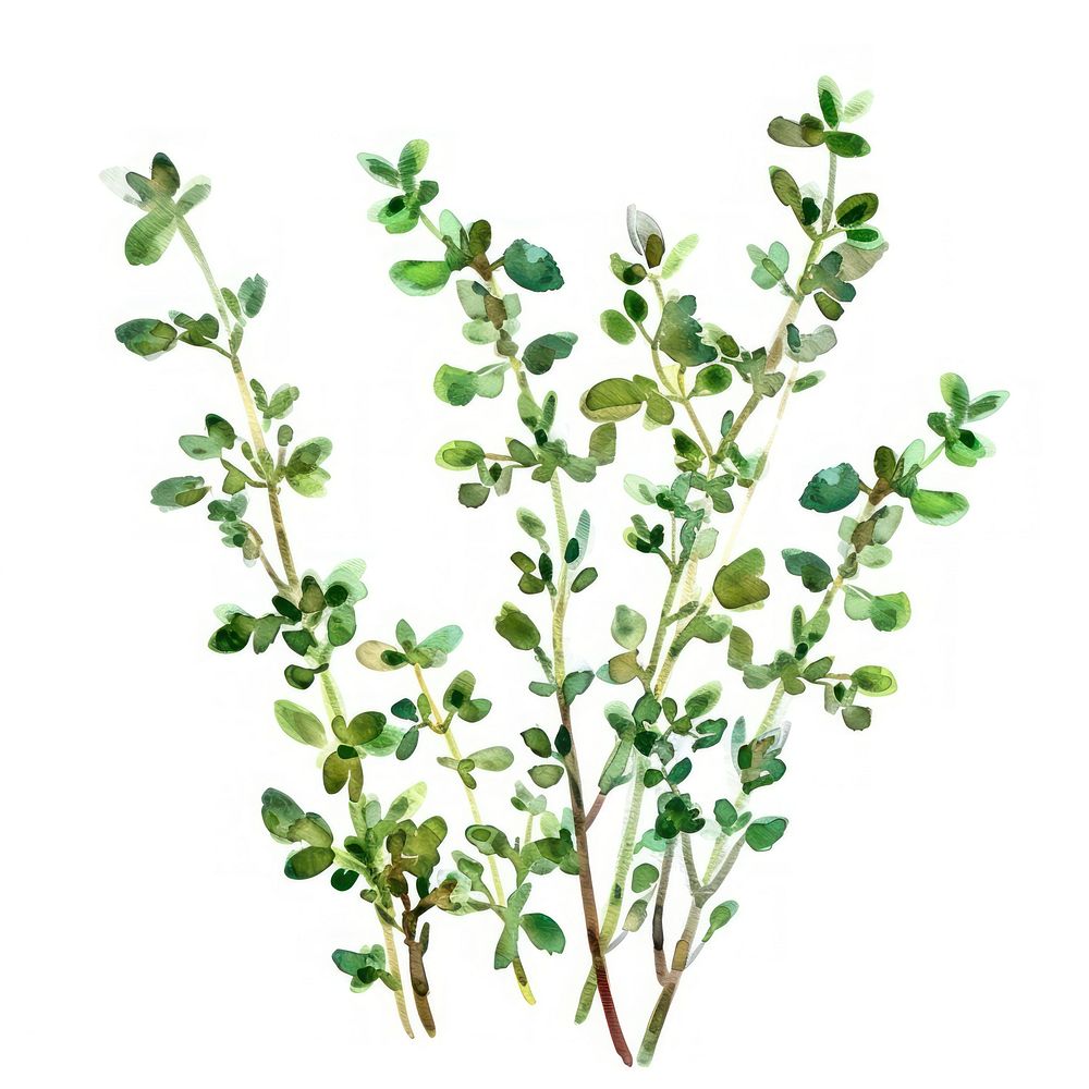 Thyme herbal herbs plant.