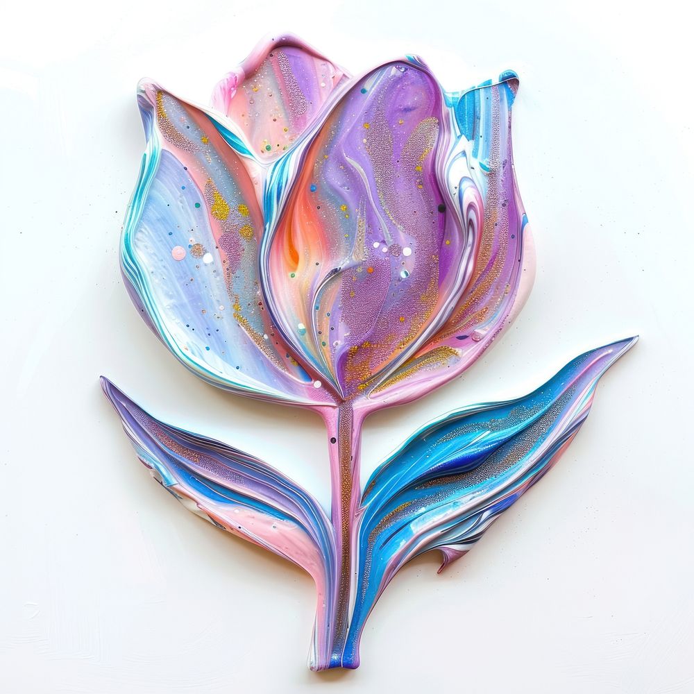 Acrylic pouring tulip confectionery accessories accessory.