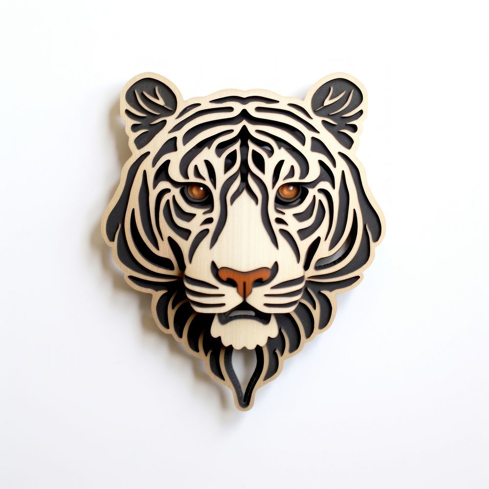 Brooch of tiger accessories accessory wildlife.