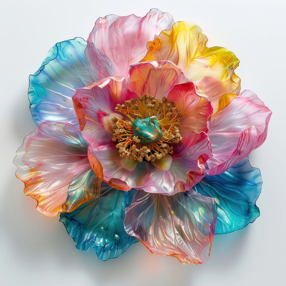 Peony made from polyethylene accessories accessory blossom.
