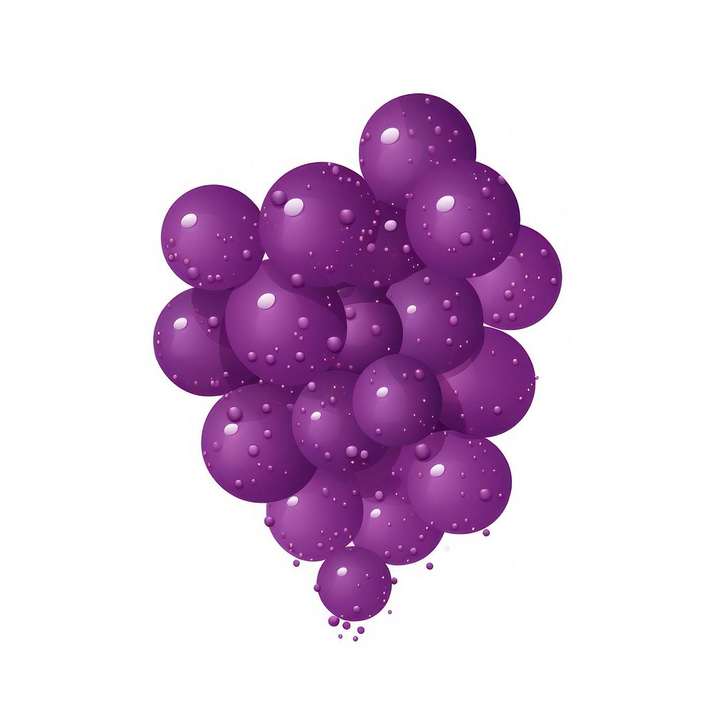 Grape icon grapes produce balloon.