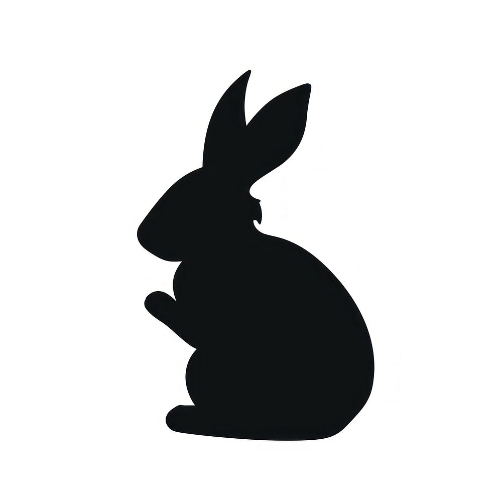 The Year of the Rabbit silhouette rabbit animal.