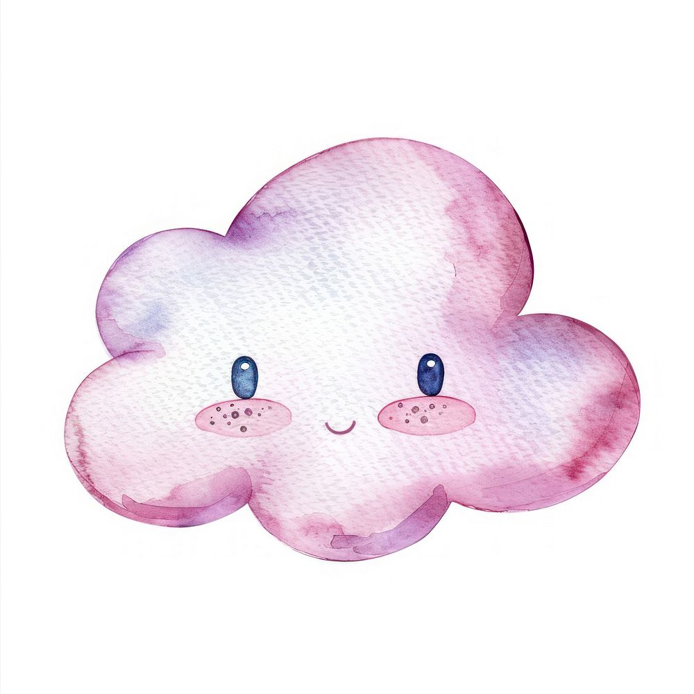 Cloud illustrated clothing blossom.